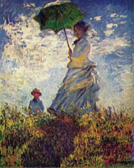  Woman with a Parasol,